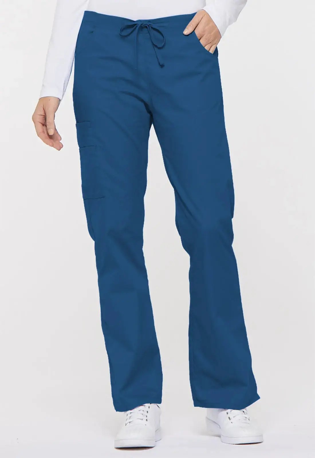 Dickies EDS Signature Women's Flare Mid Rise Cargo Scrub Pant 86206 Simply Scrubs Australia